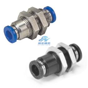 怡合达 J-XXB71-D10精密型J-XXB72-D8 快插接头 隔板直接头 外螺