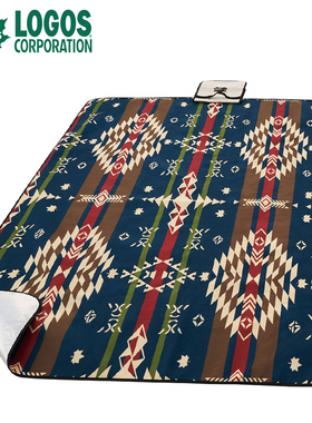 logos野餐垫加厚户外防水公园露营帐篷野餐防潮垫绒面地垫