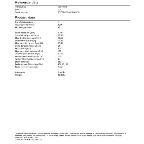 sew伺服电机CFM90L/BR/HR/TF/AK1H/SB