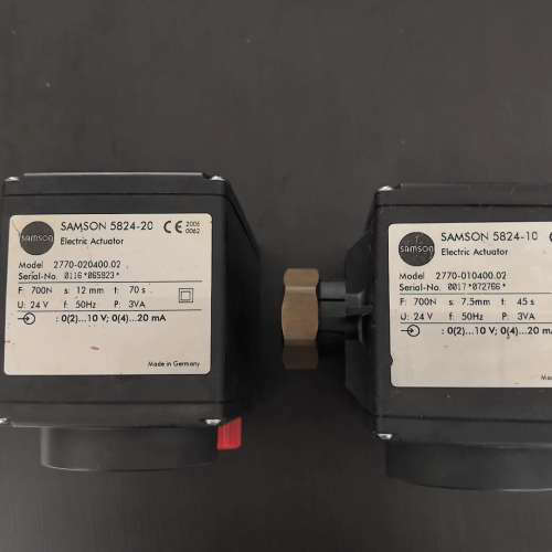 德国制造的萨姆森Samson 5824-20和5824-10