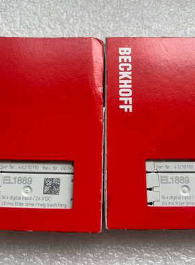 倍福EL1889，4个430一个