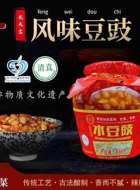 泸州武天富风味豆豉水豆豉