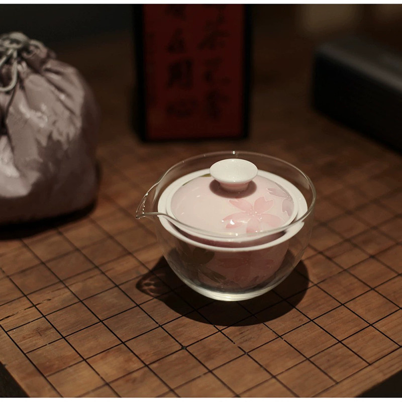 《有田烧》个人饮盖碗旅行茶具