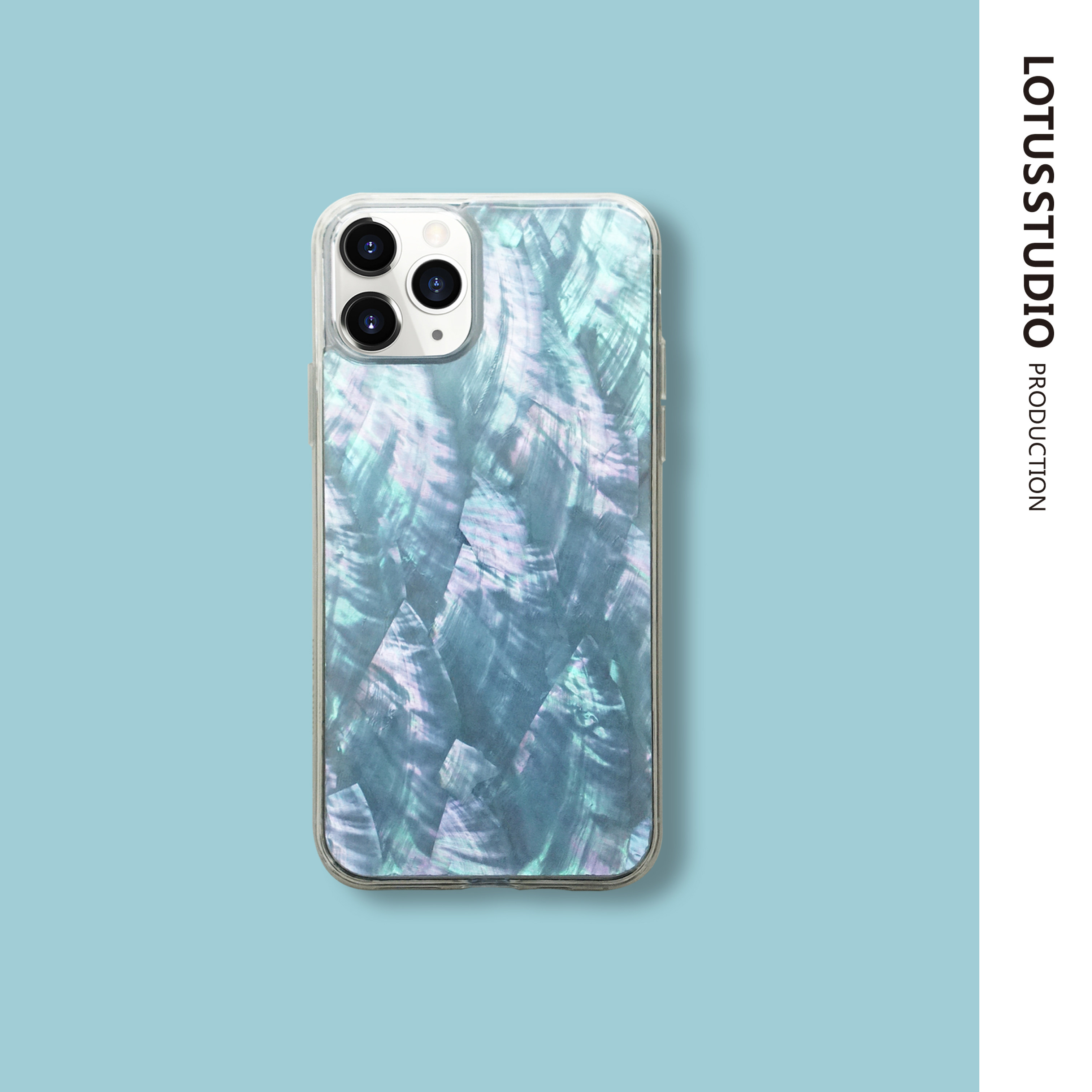 水光蓝透明贝壳全包壳适用苹果13/14Promax华为手机软壳防摔超仙,3C数码配件,手机保护套/壳,淘宝优惠券,粉丝福利购,淘宝优惠卷