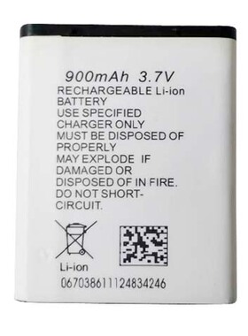 适用于老年人点读机电池BL-5B 900毫安尺寸4.6厘米 3.4厘米对尺寸