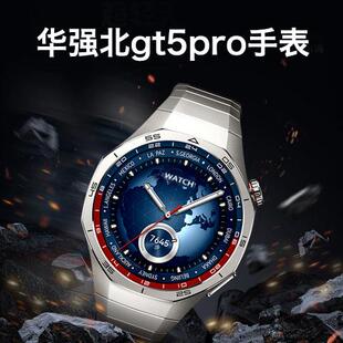 新款顶配华强北WATCH GT5Pro智能手表通用安卓华为gt6pro接打电话