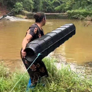 巨无霸超大号捕鱼笼双口诱鱼网笼笼鳝鱼虾笼泥鳅笼抓鱼笼抓鱼神器