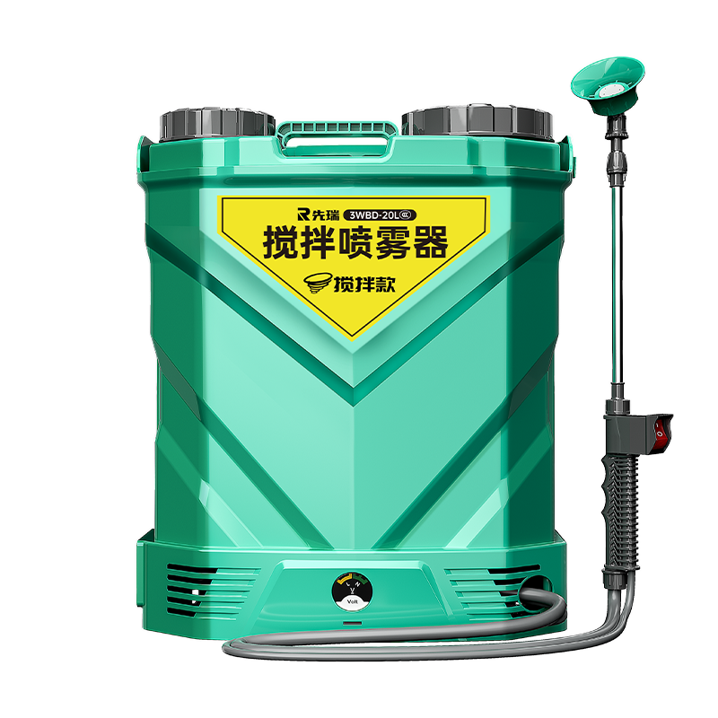电动喷雾器农用家用打农药喷水雾器高压农药喷洒器搅拌电动打药机