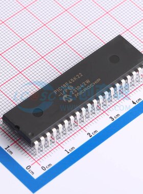 单片机(MCU/MPU/SOC) PIC18F45K22-I/P PDIP-40 MICROCHIP(美国微