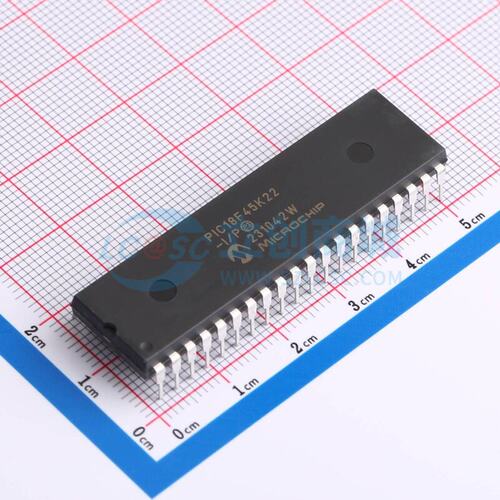 单片机(MCU/MPU/SOC) PIC18F45K22-I/P PDIP-40 MICROCHIP(美国微