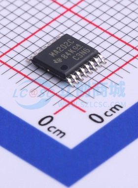 RS232芯片 MAX202CPWR TSSOP-16 TI/德州 电子元器件 原装正品
