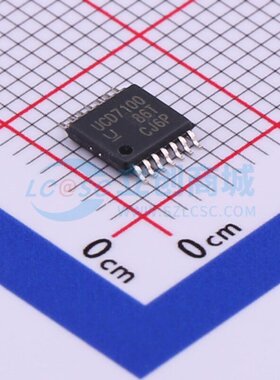 栅极驱动芯片 UCD7100PWPR HTSSOP-14 TI/德州 电子元件原装正品