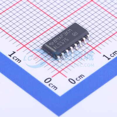 触发器 SN74ALS175DR SOIC-16 TI/德州 电子元器件配单原装正品
