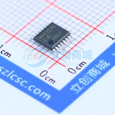 RS232芯片 MAX3232EUE+T TSSOP-16 MAXIM(美信) 电子元件原装正品