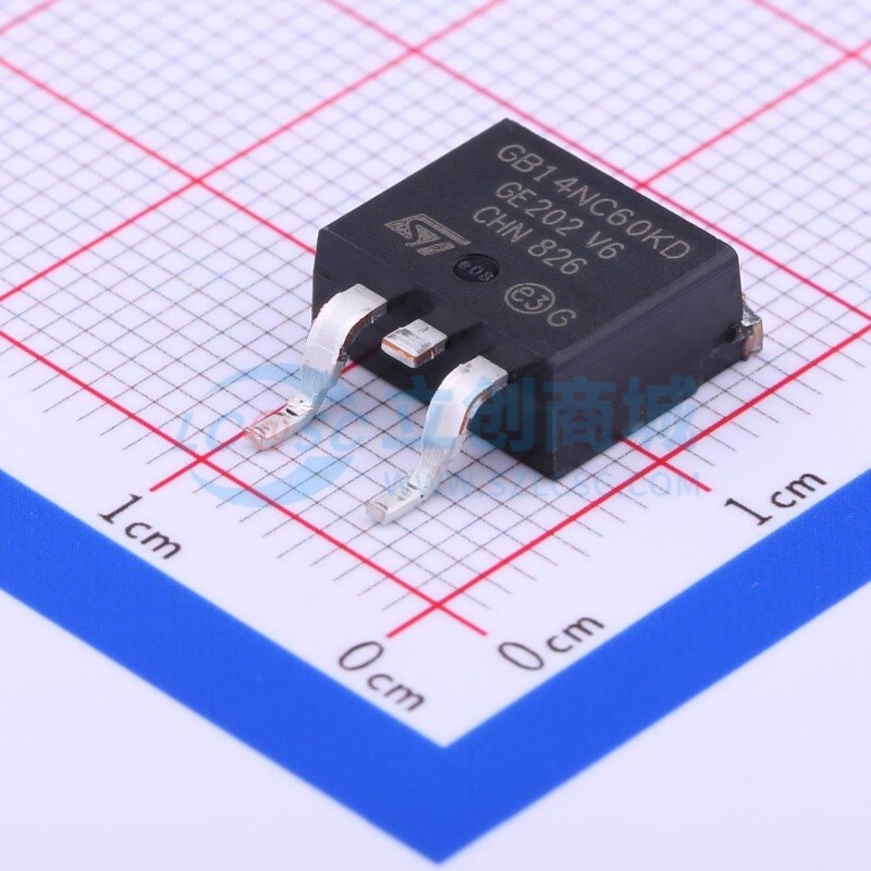 IGBT管/模块 STGB14NC60KDT4 D2PAK ST(意法半导体) 电子元件配单