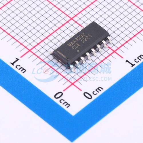 RS232芯片 MAX3232CSE+T SOIC-16 MAXIM(美信) 电子元件原装正品