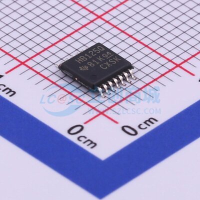 缓冲器/驱动器/收发器 SN74AHCT125QPWRQ1 TSSOP-14 TI/德州