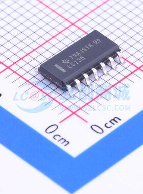 逻辑门 SN74LS136DR SOIC-14 TI/德州 电子元器件配单原装正品