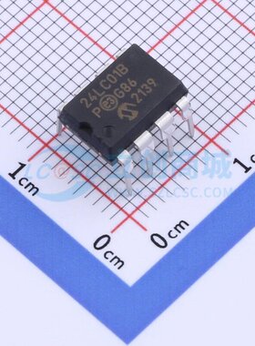 EEPROM 24LC01B/P PDIP-8 MICROCHIP(美国微芯) 电子元件原装正品