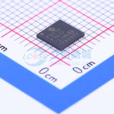 单片机(MCU/MPU/SOC) PIC16F1517-I/MV QFN-40 MICROCHIP(美国微