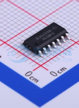 比较器 AS339MTR-E1 SOP-14 DIODES(美台) 电子元器件原装正品