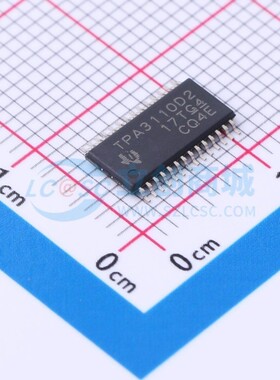 音频功率放大器 TPA3110D2PWP HTSSOP-28 TI/德州 电子元器件配单