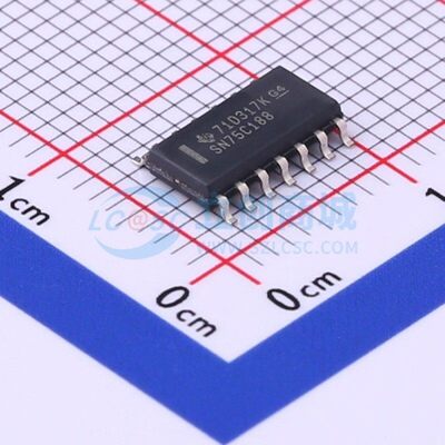RS232芯片 SN75C188DR SOIC-14 TI/德州 电子元器件配单原装正品