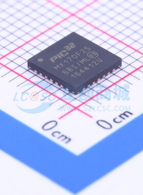 单片机(MCU/MPU/SOC) PIC32MX170F256B-I/ML QFN-28 MICROCHIP(美