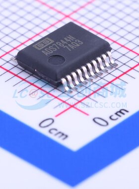 模数转换芯片ADC ADS7844N/1K SSOP-20 TI/德州 电子元件原装正品