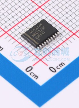 RS232芯片 MAX3223EEUP+T TSSOP-20 MAXIM(美信) 电子元器件配单