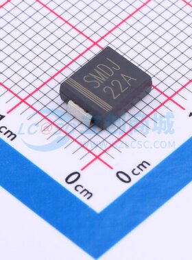 静电保护器(TVS/ESD) SMDJ22A SMCG CJ(江苏长电/长晶) 原装正品
