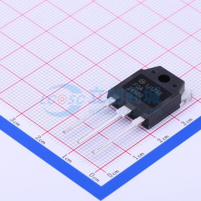 场效应管(MOSFET) FQA24N60 TO-3P onsemi(安森美) 电子元件配单