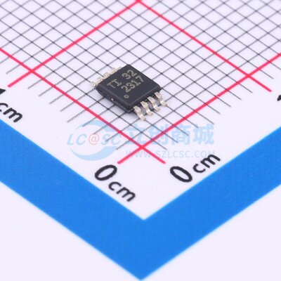 精密运放 OPA2317QDGKRQ1 VSSOP-8 TI/德州 电子元件配单原装正品