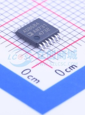 FET输入运放 AD8684ARUZ TSSOP-14 ADI(亚德诺) 电子元件原装正品