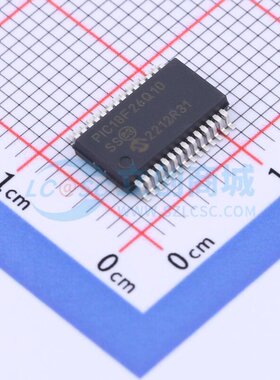 单片机(MCU/MPU/SOC) PIC18F26Q10-I/SS SSOP-28 MICROCHIP(美国