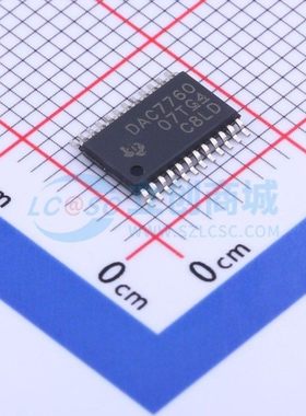 数模转换芯片DAC DAC7760IPWPR HTSSOP-24 TI/德州 电子元件配单