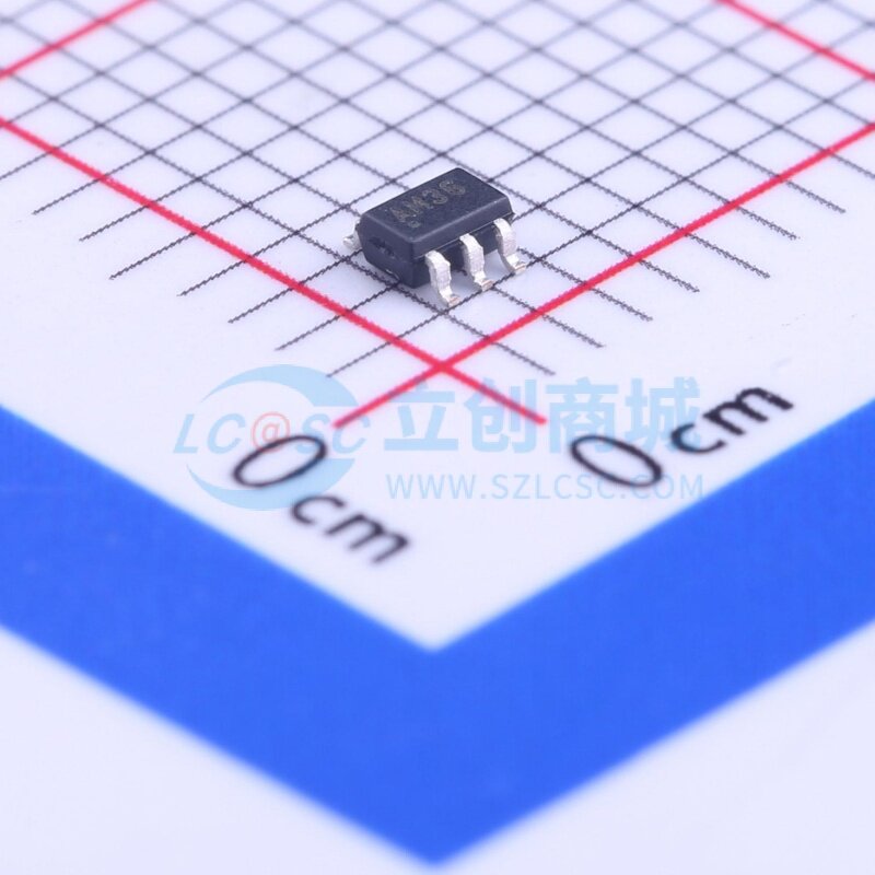 数字电位器 MCP40D17T-104E/LT SC70-6 MICROCHIP(美国微芯) - 实物图