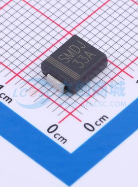 静电保护器(TVS/ESD) SMDJ33A SMCG CJ(江苏长电/长晶) 原装正品