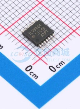 运算放大器 TLV6004IPWR TSSOP-14 TI/德州 电子元件配单原装正品