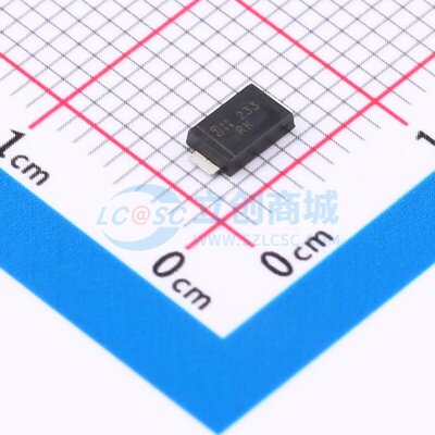 静电保护器(TVS/ESD) P4SMAJ60ADF-13 Flat-D DIODES(美台) 原装