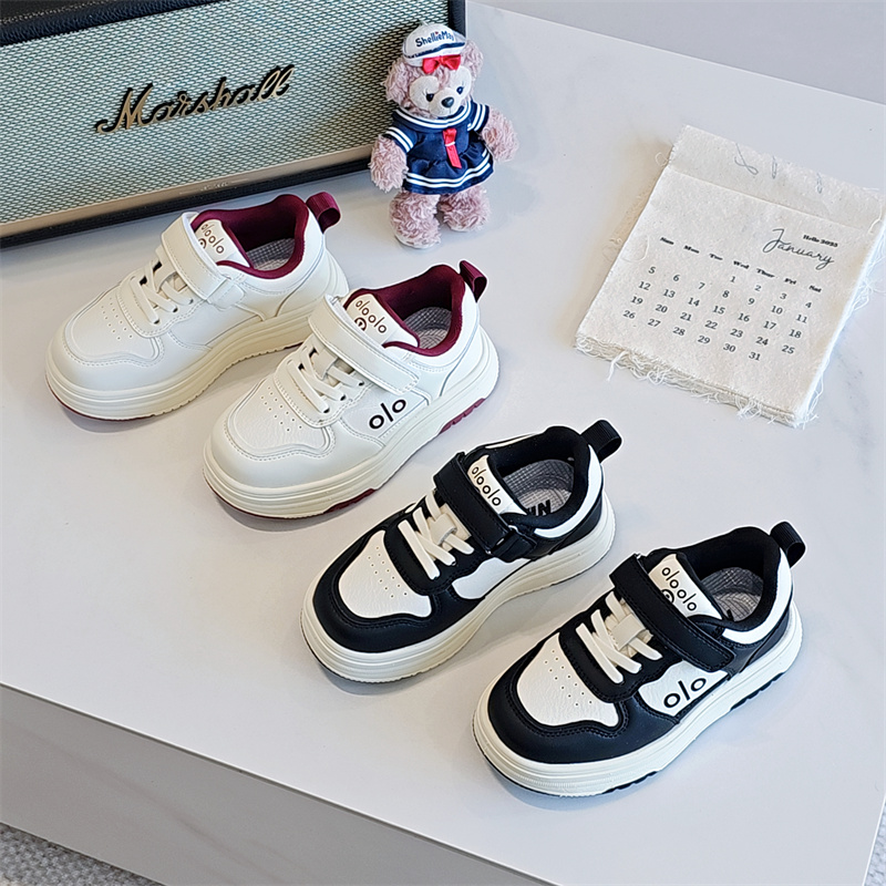 201童鞋2026春季新款韩版潮牌男女童休闲低帮板鞋小白鞋运动跑鞋