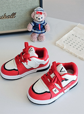 66056童鞋2026春款中国红潮牌低帮板鞋运动鞋街舞鞋篮球鞋休闲鞋