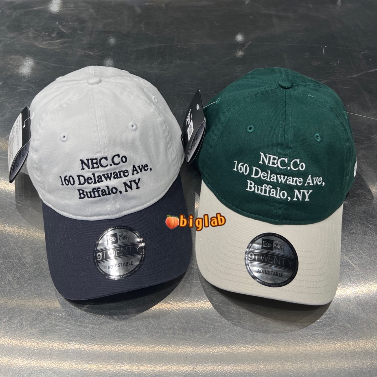 2025纽亦华新款拼色NEC帽子