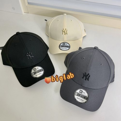 newera休闲黑色男女百搭棒球帽