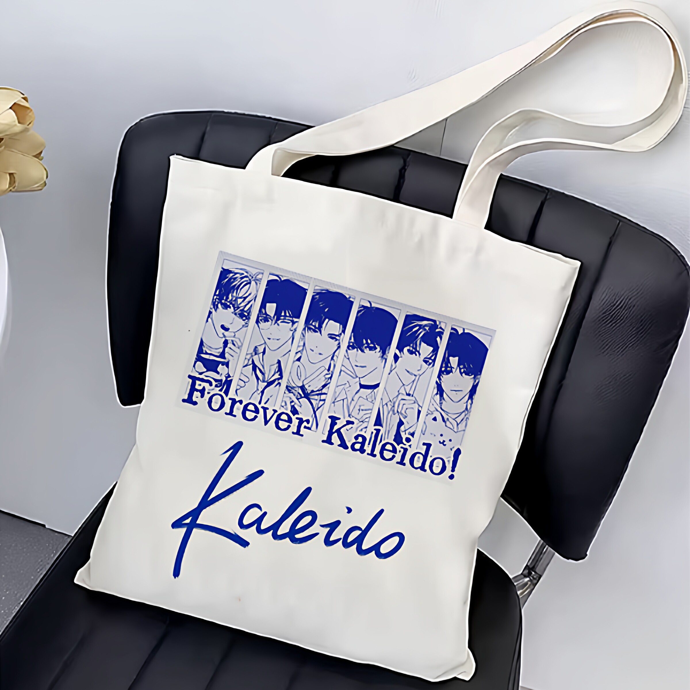 营业悖论周边帆布包定制学生大容量拎书手提袋带拉链通勤单肩包女