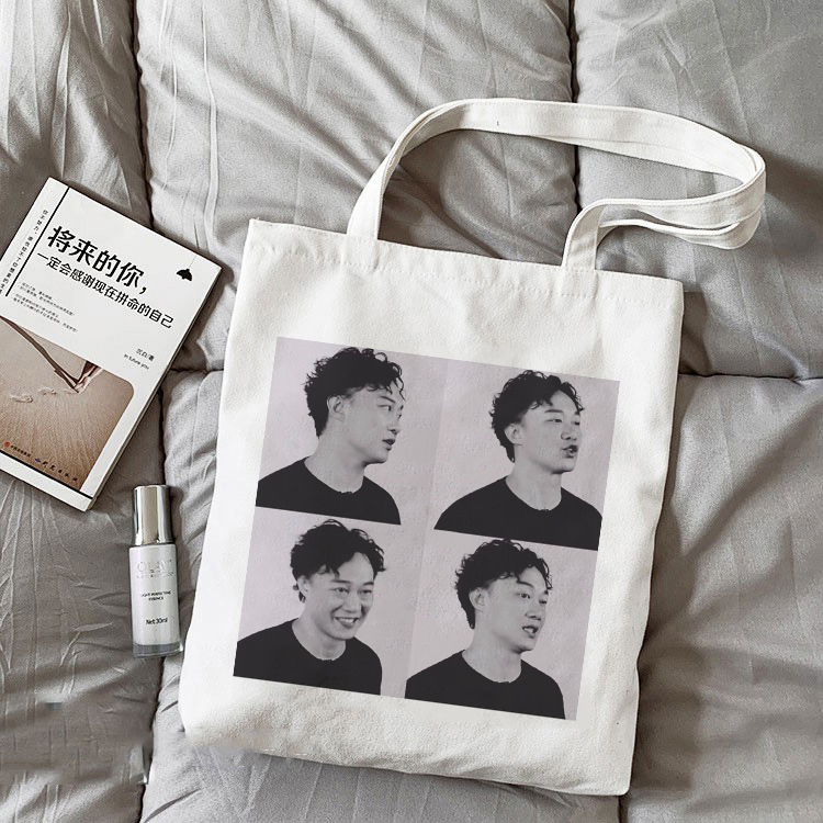 陈奕迅演唱会周边帆布袋Fear and Dreams手提帆布包环保袋