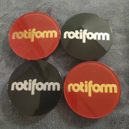 ROTIFORM轮毂盖70mm外径亚克力材质75mm中心盖rotiform轮盖红色