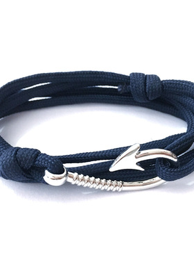 尼龙伞绳情侣手环定制