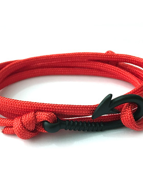 尼龙伞绳情侣手环定制
