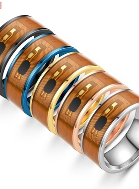 欧美风标签滴油智能戒指